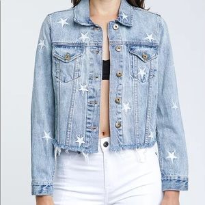 Pistola Star Cut-Off Jean Jacket